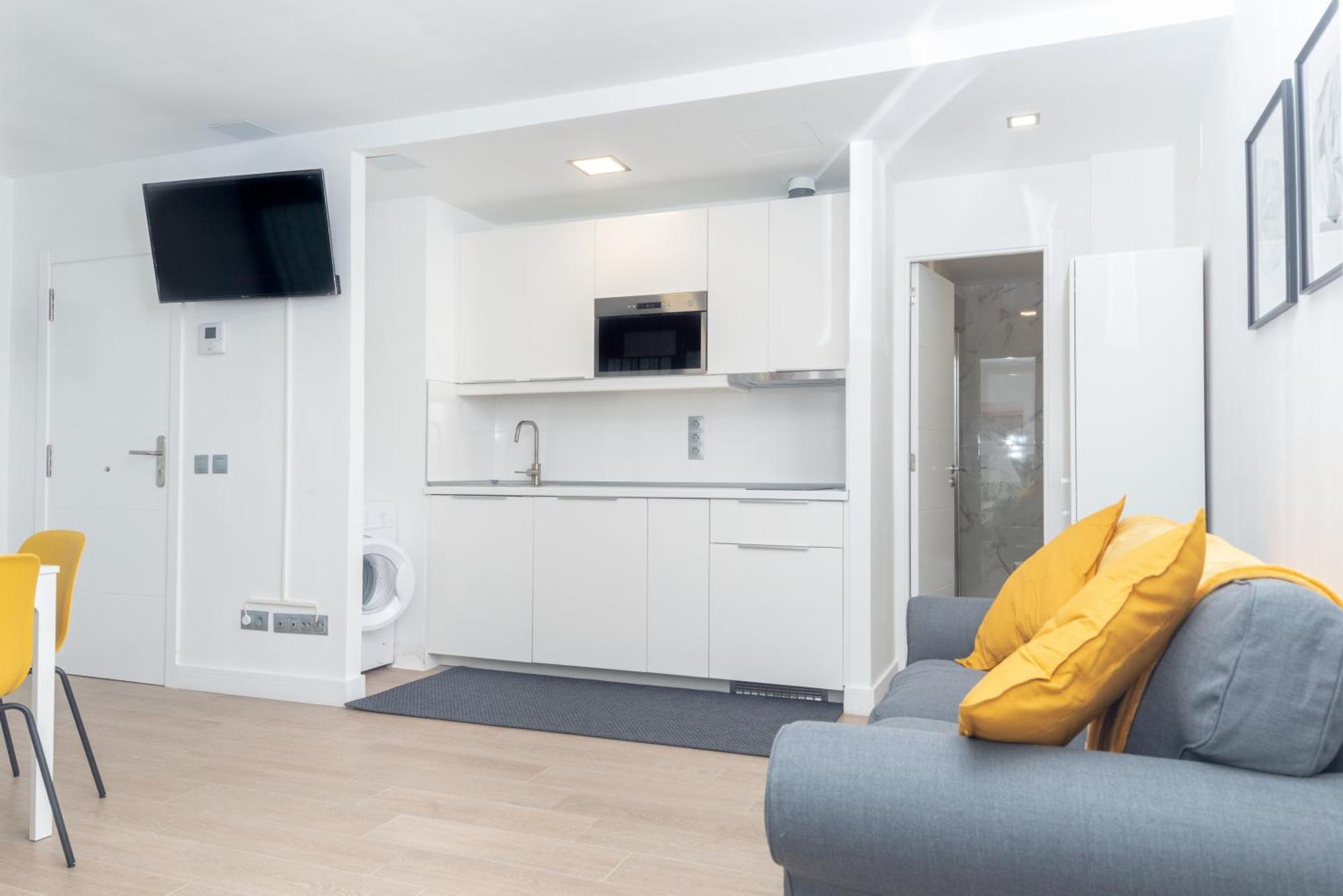 Estudio Con Balcon Playa Las Canteras Лас-Пальмас-де-Гран-Канария Экстерьер фото