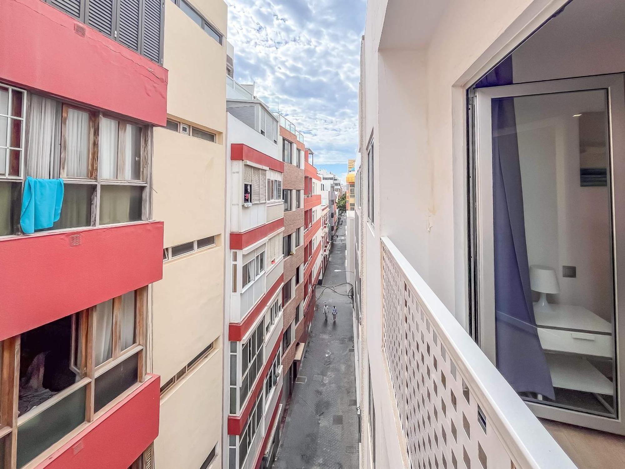 Estudio Con Balcon Playa Las Canteras Лас-Пальмас-де-Гран-Канария Экстерьер фото