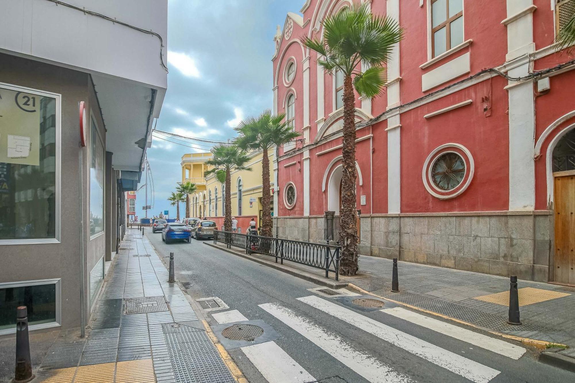 Estudio Con Balcon Playa Las Canteras Лас-Пальмас-де-Гран-Канария Экстерьер фото