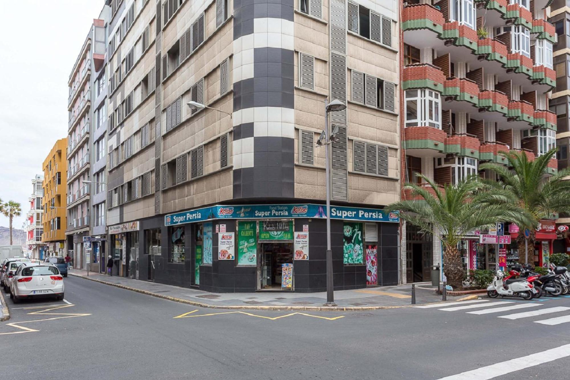 Estudio Con Balcon Playa Las Canteras Лас-Пальмас-де-Гран-Канария Экстерьер фото