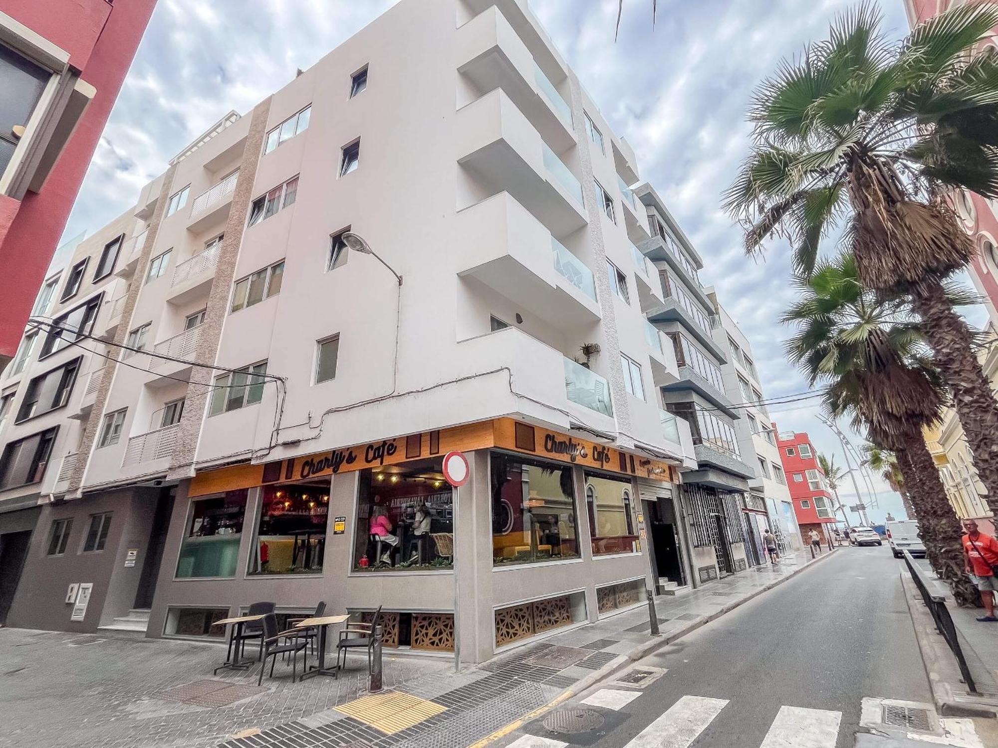 Estudio Con Balcon Playa Las Canteras Лас-Пальмас-де-Гран-Канария Экстерьер фото