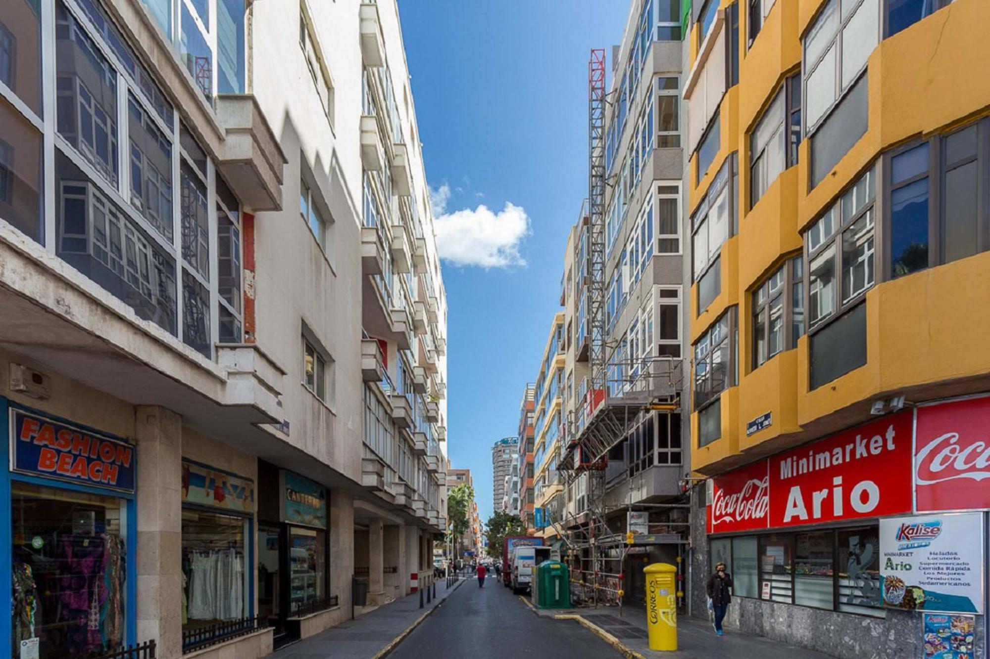 Estudio Con Balcon Playa Las Canteras Лас-Пальмас-де-Гран-Канария Экстерьер фото