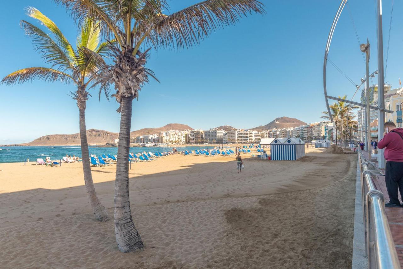 Estudio Con Balcon Playa Las Canteras Лас-Пальмас-де-Гран-Канария Экстерьер фото